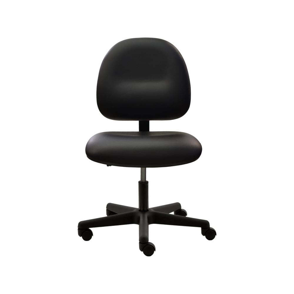 Industrial Seating Series 20W Industrial Vinyl Chair Plastic Nylon Base Wide Seat