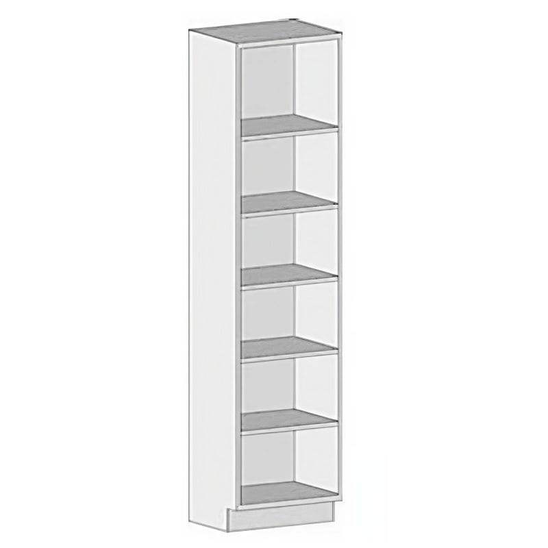 Eagle Stainless Steel Open Tall Cabinet