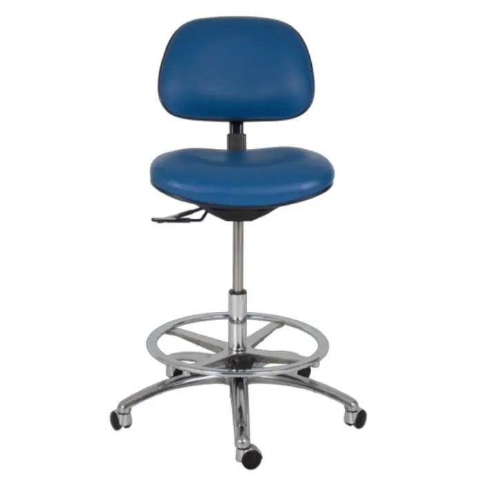 Gibo Kodama Stamina CE3 Series Cleanroom ESD Vinyl Chair