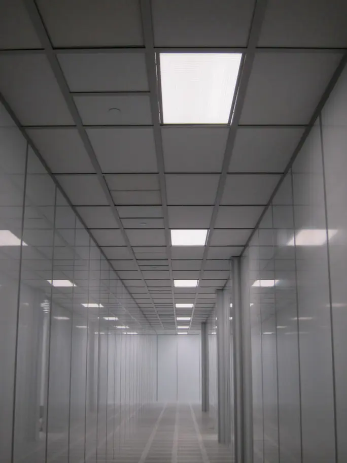 Logi-Clean 2 Inch Aluminum T-Bar Ceiling Grid