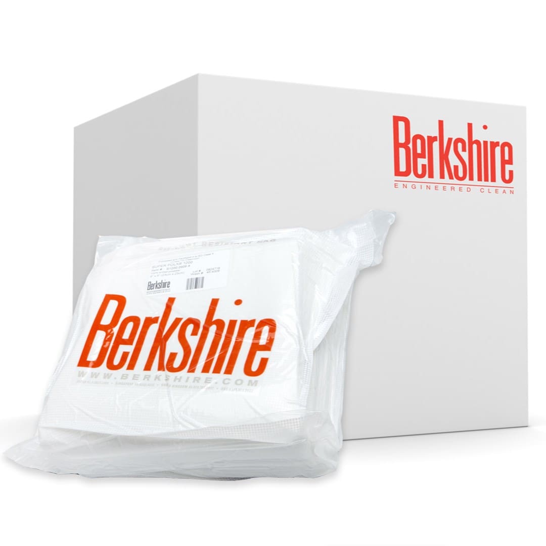 Berkshire Super Polx 1200 cleanroom wipers case