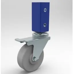 Production Basics RTW Workstation | Standard Laminate Top | 750 lb Capacity | 4-Leg Design - Image 2
