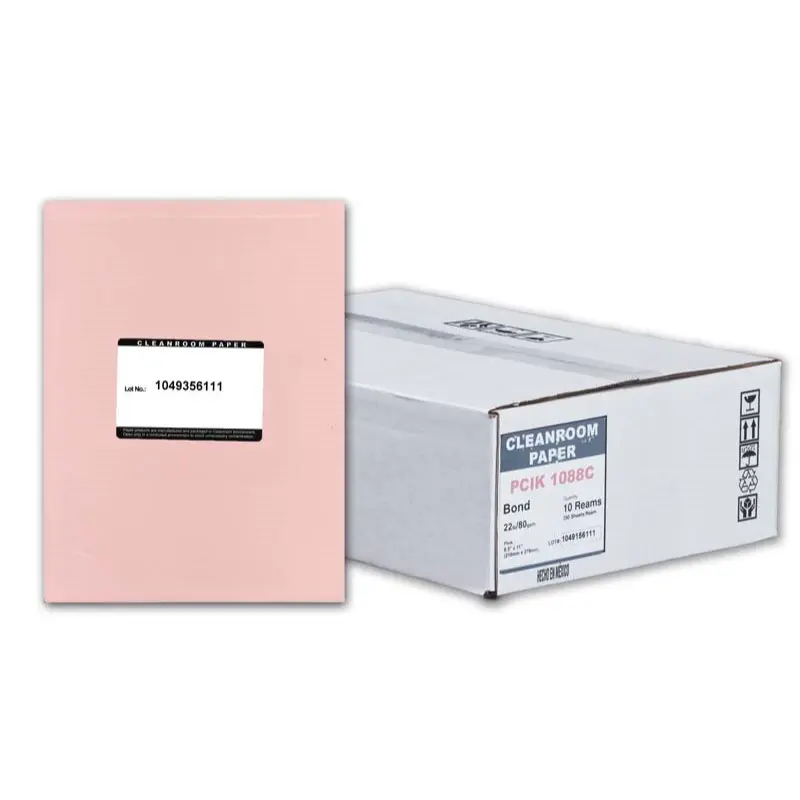 Pure Image Pink Polyethylene Cleanroom Paper 22 lb