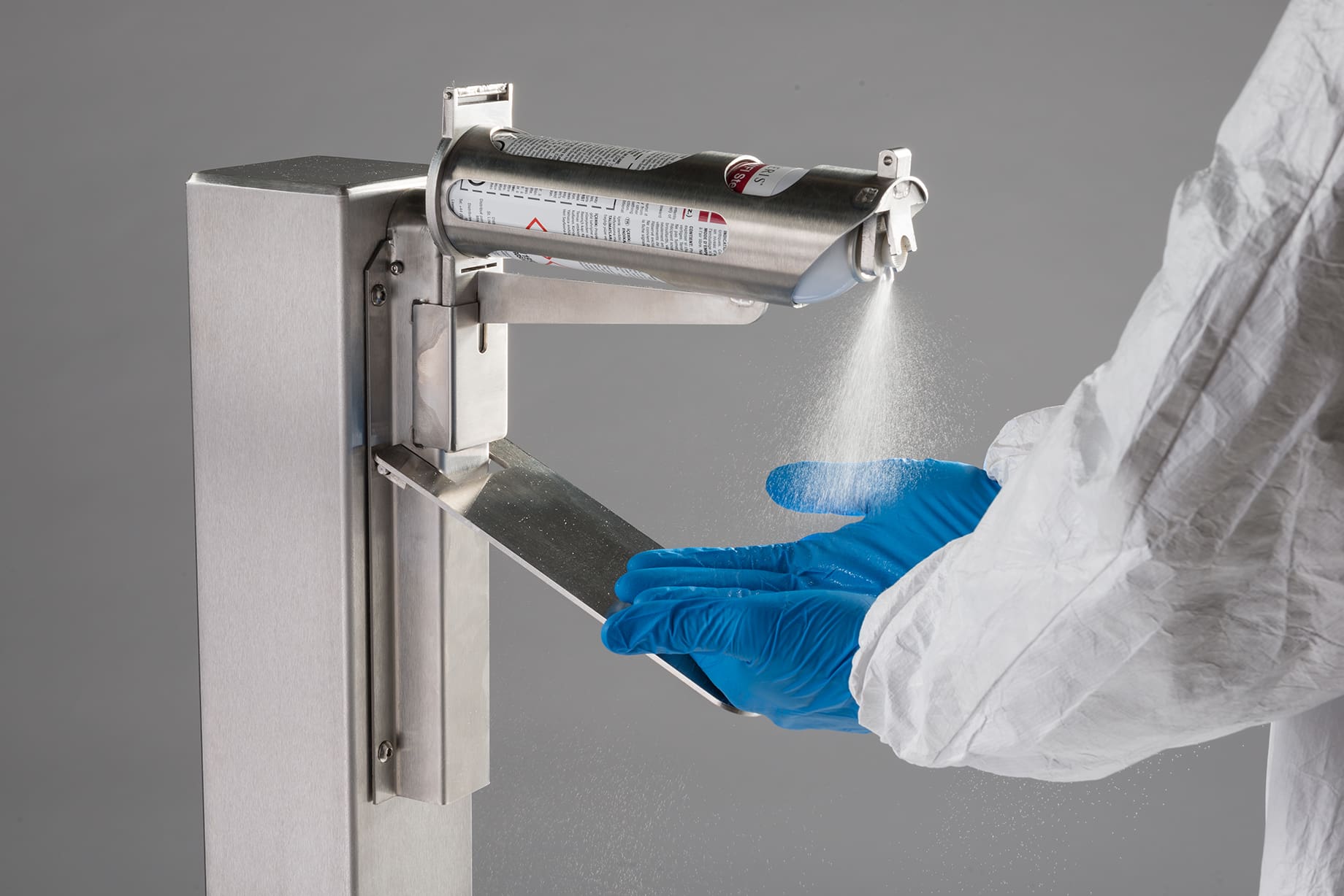 Steris Septihol WFI Sterile Aerosol Alcohol Solution | 70% isopropyl alcohol | 24/Case - Image 2