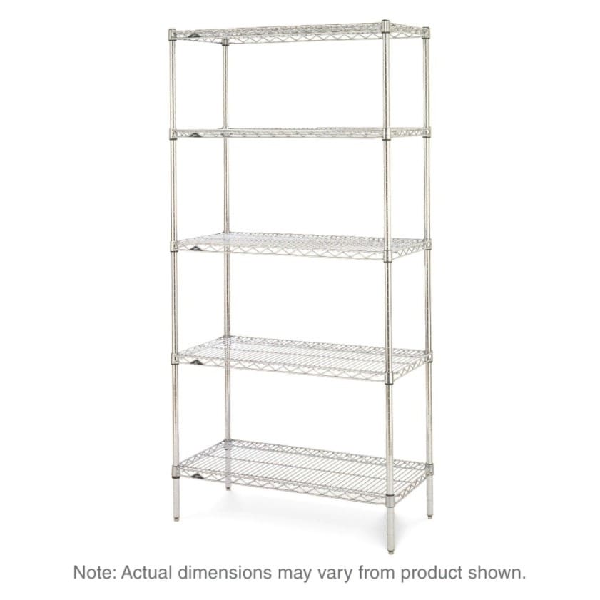 Metro Super Erecta Wire Shelving Starter Unit Chrome