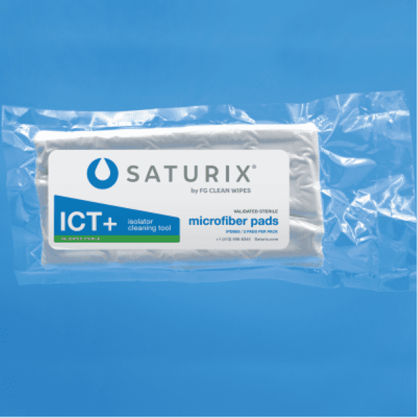 FG Clean Wipes Saturix Isolator Cleaning Tool Sterile Microfiber Pad