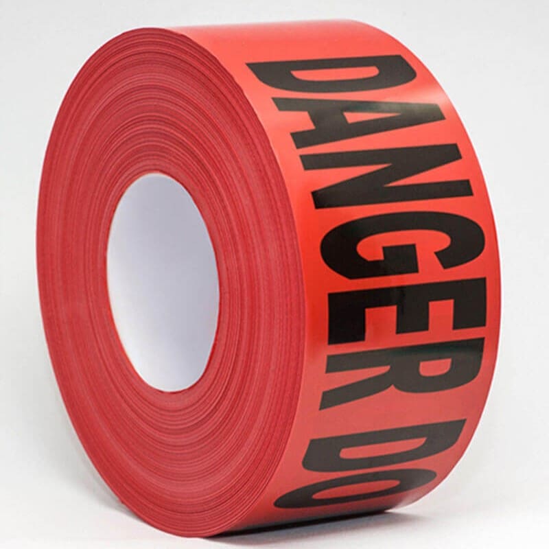 UltraTape Cleanroom DANGER Barrier Tape