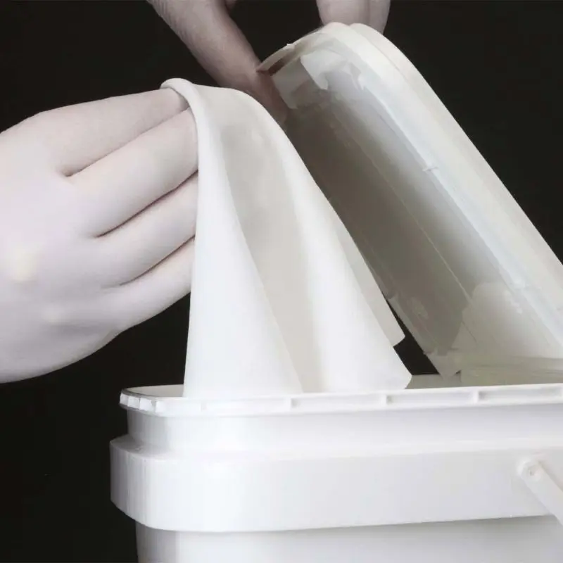 Teknipure TekniClean Presat Polyester Knit Wipers Refill