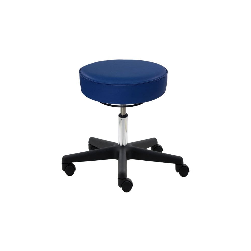 Industrial Seating Series 65 Cleanroom Vinyl Stool Plastic Nylon Base