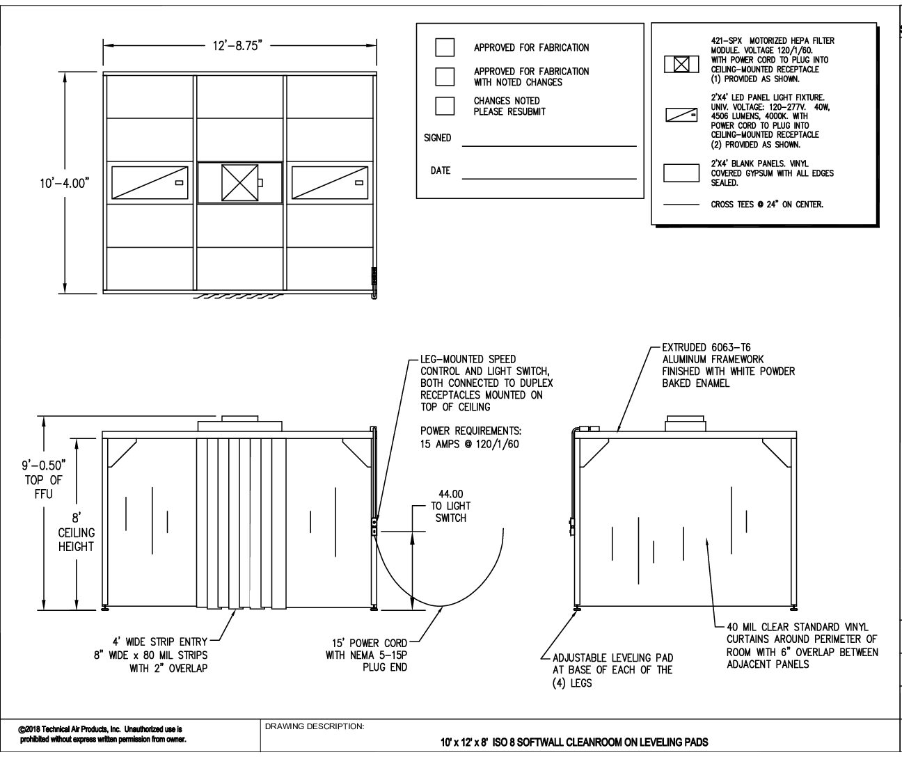 Softwall Cleanroom - 10'x12'x8' - Image 6