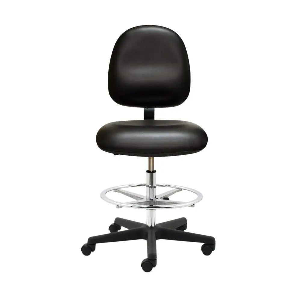Industrial Seating Series 20M Cleanroom Vinyl Chair Plastic Nylon Base