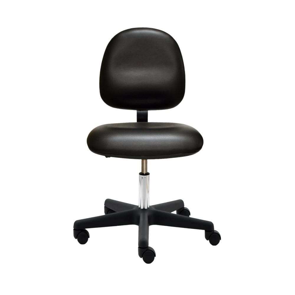Industrial Seating Series 20M Cleanroom Vinyl Chair Plastic Nylon Base