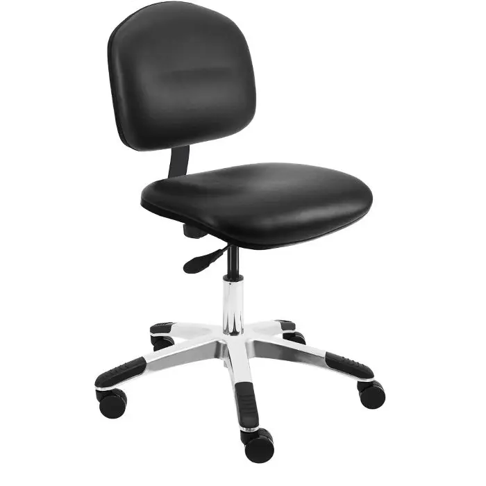 Benchpro Lincoln Vinyl Chair - Aluminum Base