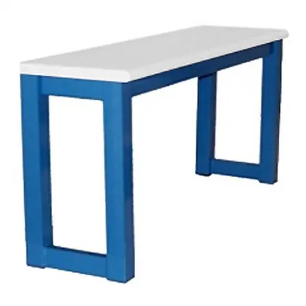 BenchPro Freestanding Cleanroom Laminate Shelf with Round Edge
