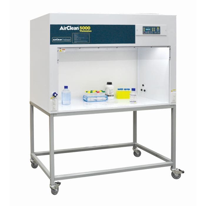 AirClean Systems Polypropylene Horizontal Laminar Flow Clean Bench - Image 5