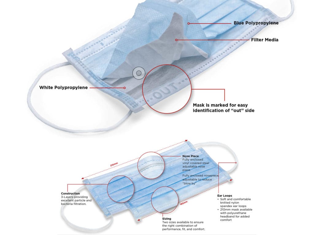 Berkshire BCR Cleanroom Face Mask