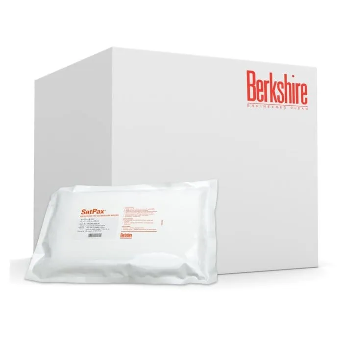 Berkshire SatPax 550 100% IPA Cleanroom Wiper