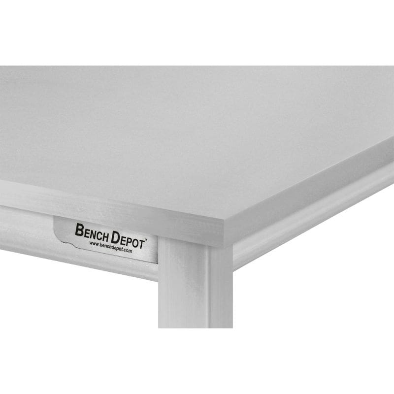 Benchpro Kennedy Stainless Steel Top and Frame Workbench with Square Edge