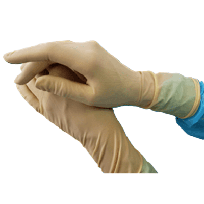 CT International Latex Hand Specific Cleanroom Gloves