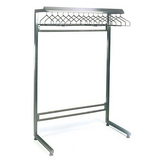 Eagle Stainless Steel Cantilevered Gowning Rack