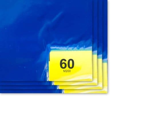 36x45 Purus Tacky Mat, 60 Layer, 4 Mats/CS, Blue