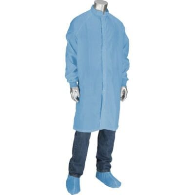 Uniform Technology Cleanroom Frock with Zip Close