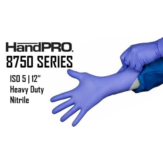 HandPRO Series 8750 Nitrile Cleanroom Gloves Case MPS