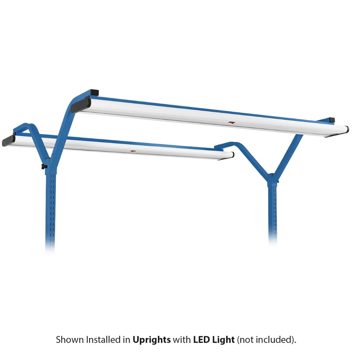 BenchPro 45º Adjustable Overhead Light Double Frame