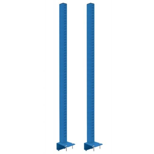 BenchPro Single Sided Slotted Upright for 1.75" Thick Tops - Pair