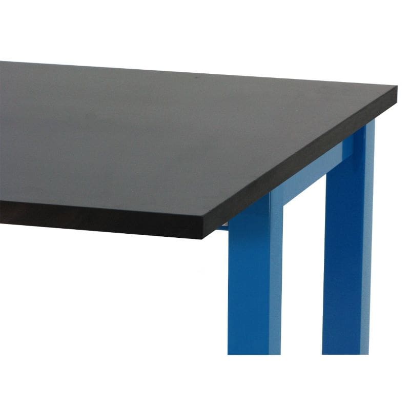 Benchpro Dewey 1" Thick Resin Top Workbench with Square Edge