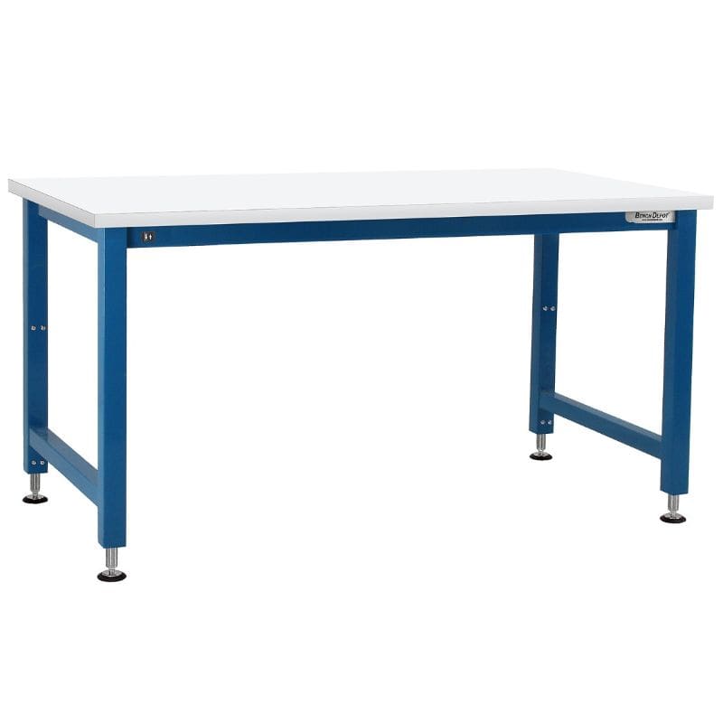 Benchpro Adams Electric Lift Formica Laminate Workbench with Square Edge