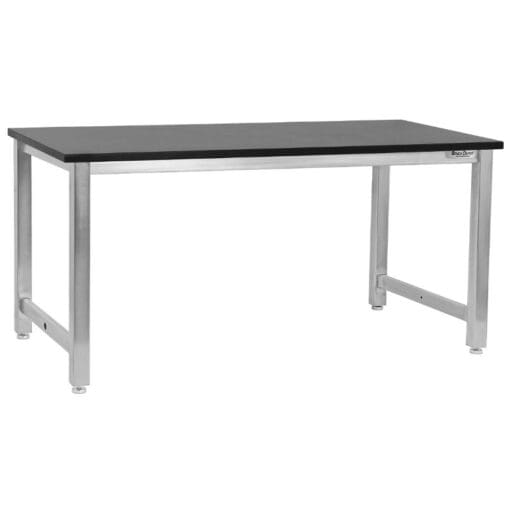 Benchpro Kennedy 1" Phenolic Resin Top Stainless Steel Frame Workbench