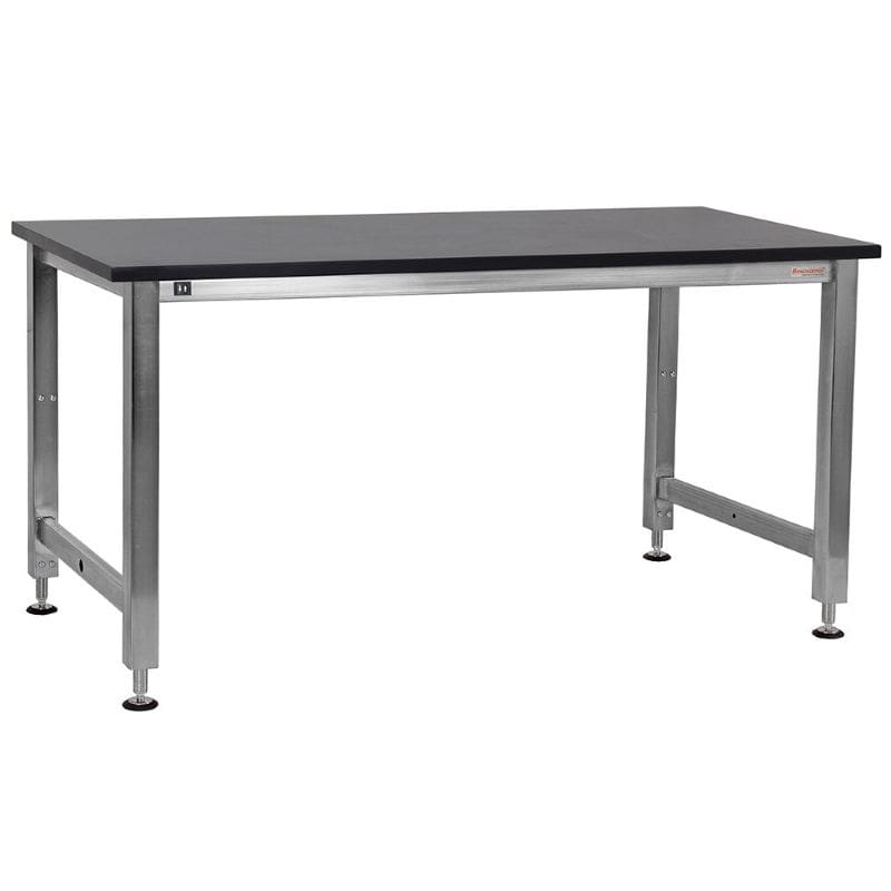 Benchpro Adams 1" Phenolic Resin Workbench with Stainless Steel Frame Electric Lift