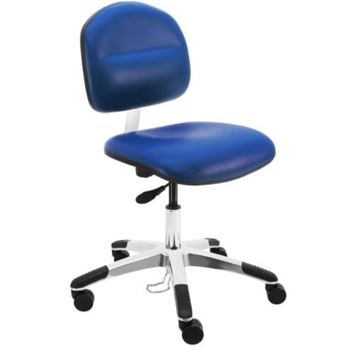 Benchpro Lincoln ESD Vinyl Chair - Aluminum Base