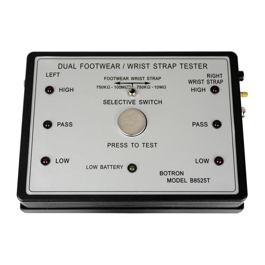 Botron Deluxe Dual Wrist Strap and Footwear Tester - Image 2