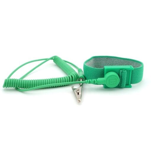Botron Standard Adjustable Wrist Strap Green