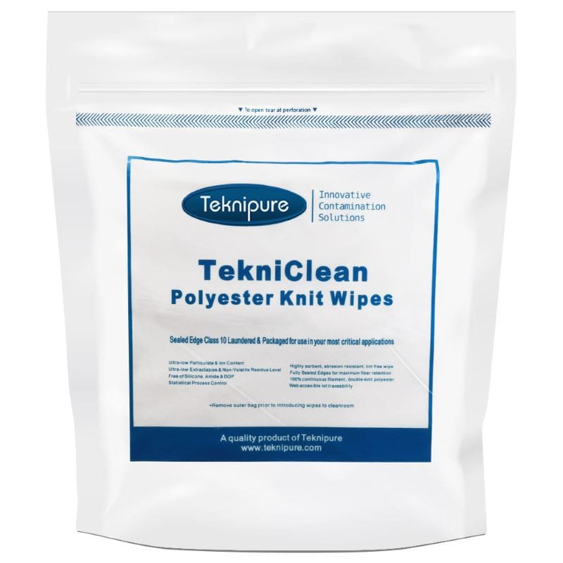 Polyester Lint Free Cleanroom Wipes 9x9