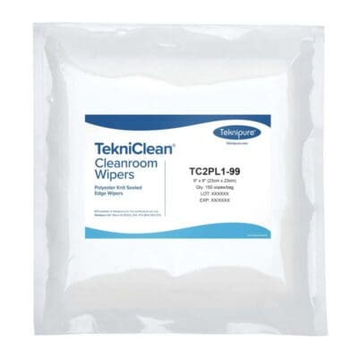Teknipure TekniClean Polyester Knit Sealed Edge Cleanroom Wipers