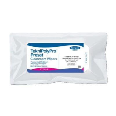 Teknipure TekniPolyPro Presat Sterile meltblown polypropylene cleanroom wipers