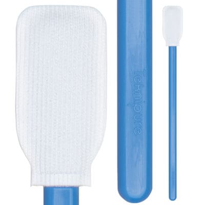 Teknipure Tekniswab Polyester Rectangular Head Swab