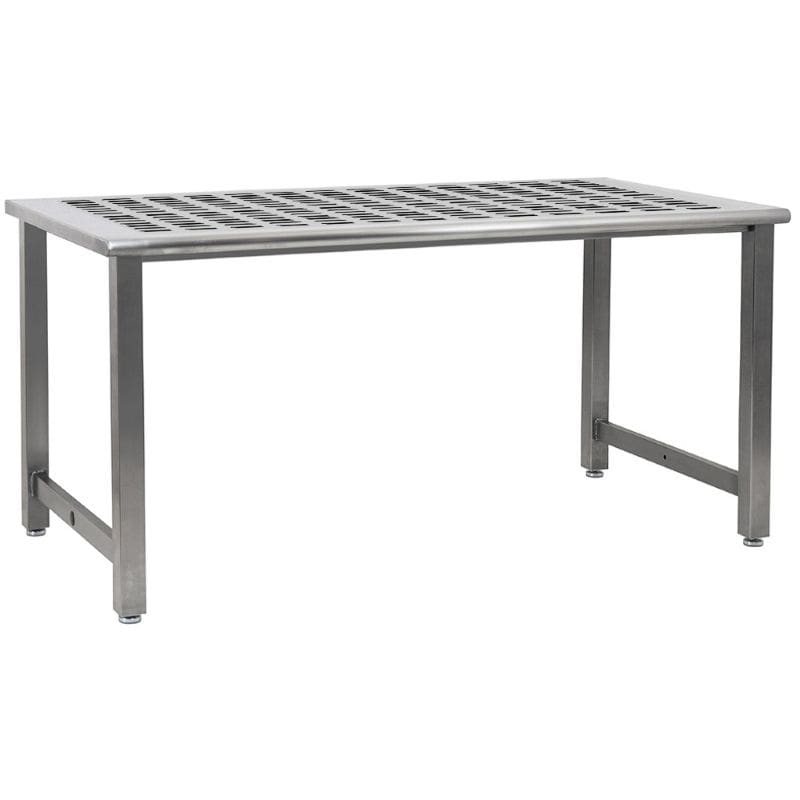 Benchpro Kennedy Stainless Steel 1" X 3" Slots Workbench with Round Edge