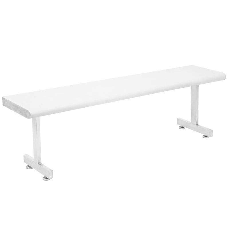 Benchpro Electropolished Gowning Bench with Round Edge - Recessed Legs