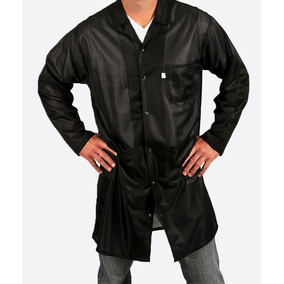Tech Wear LOC-93 ESD-Safe Coat - Black