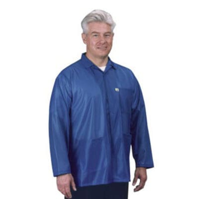 Tech Wear Traditional Royal Blue Medium Weight Hip-length ESD Coat
