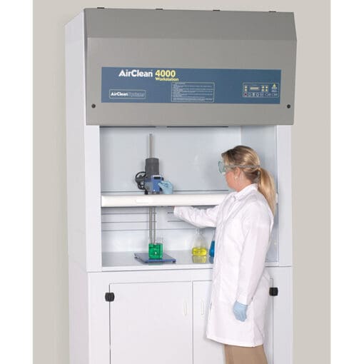 Polypropylene Ductless Fume Hood - Sliding Sash 2