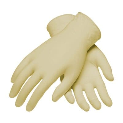 cleanteam 9.5" latex gloves