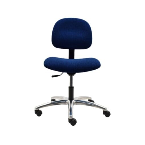 Industrial Seating Series 10 Fabric Chair - Aluminum Base