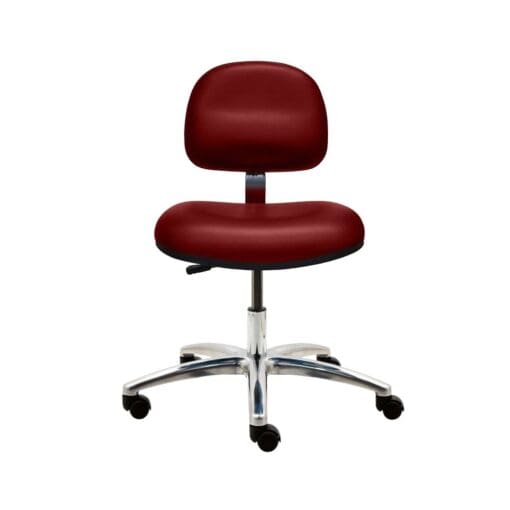 Industrial Seating Series 10 Vinyl Chair- Aluminum Base - Image 3