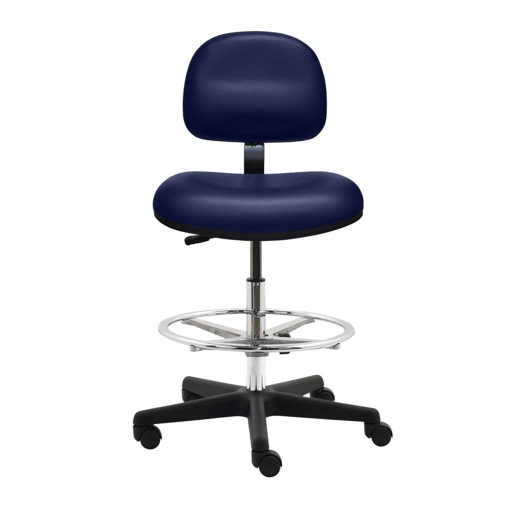 Industrial Seating Series 10 Vinyl Chair - Plastic Nylon Base