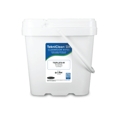 tekniclean lx polyester knit wipe pail